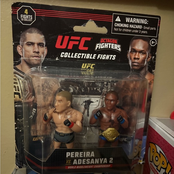 UFC Other - UFC Octagon Fighters Collectible Set Pereira Vs Adesanya 2